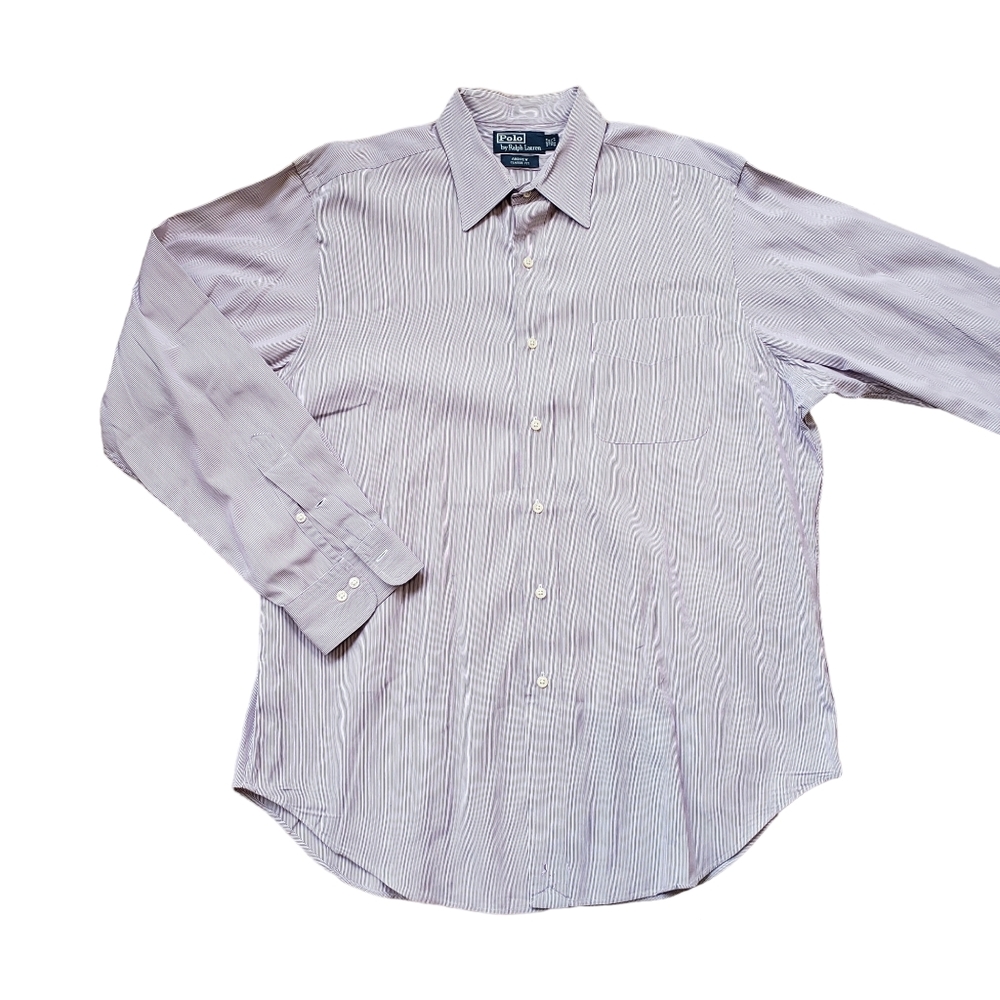 POLO by Ralph Lauren Button Down Andrew Classic Fit Shirt Size 16.5 Large